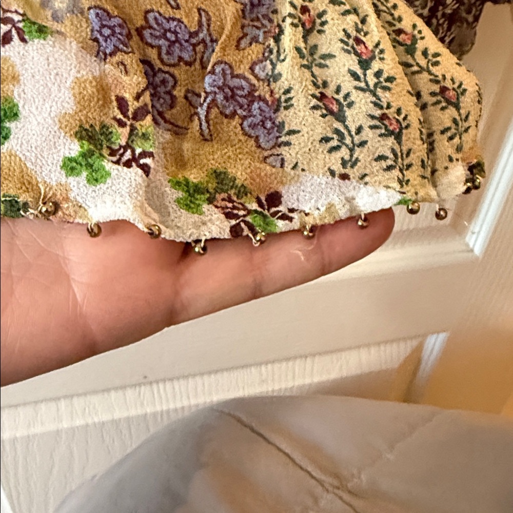 Multicolor Patchwork Women's Top - image 4